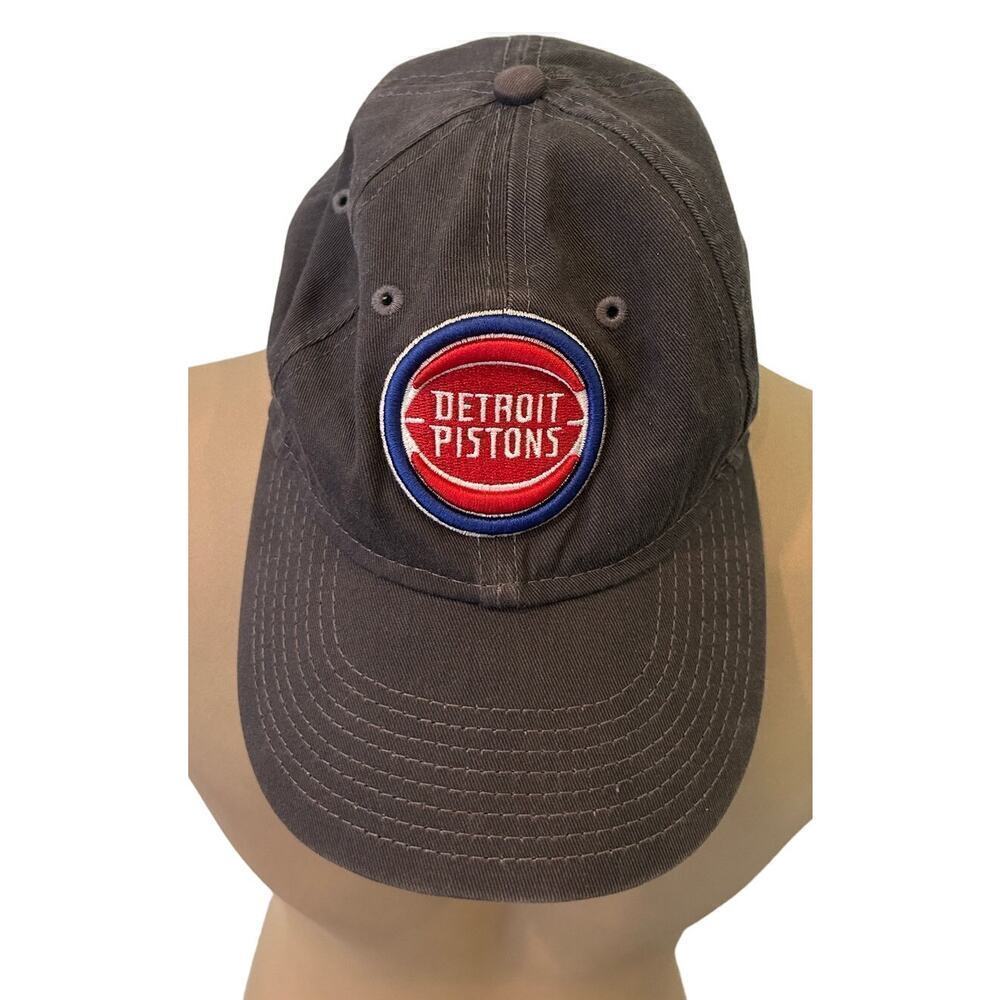Detroit Pistons Navy Adjustable Baseball Cap